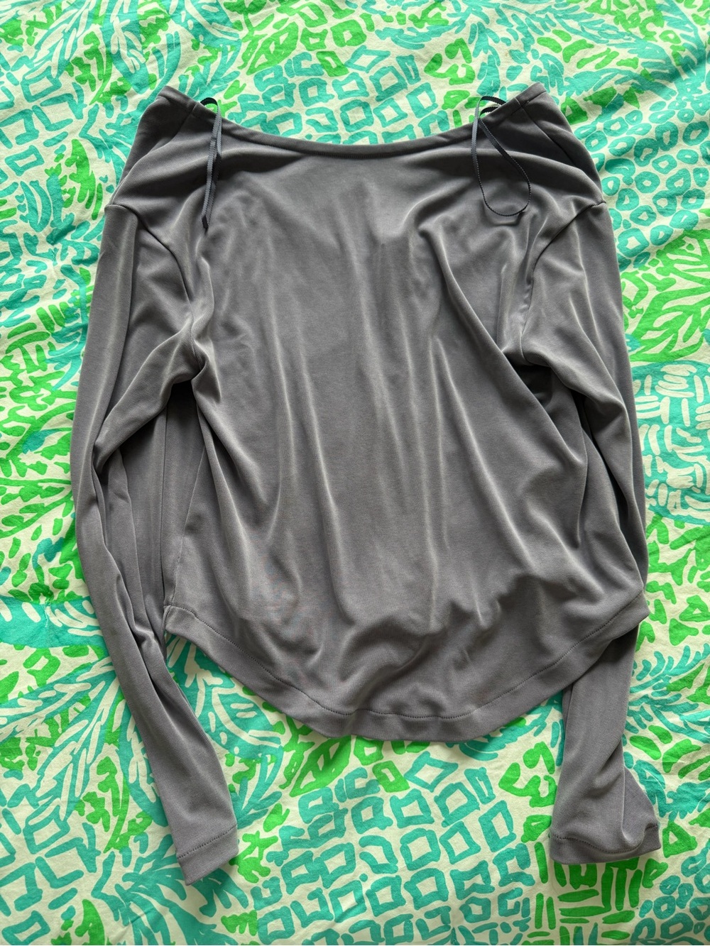 Lululemon purple drape long sleeve top